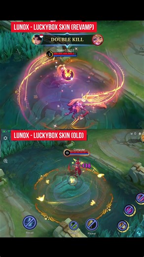 Lunox MLBB - Luckybox Skin Revamp VS Old (Skill Effects) credit: Ac3unyi!l #MLBB #MLBBFriendFest #MLBBxSpongeBob #MLBBSORA #lunoxmlbb