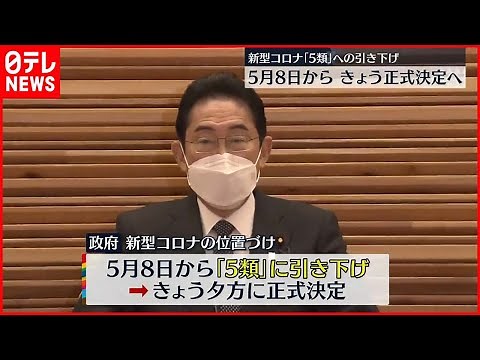 【規制緩和へ】新型コロナ「5類」5月8日から きょう正式決定