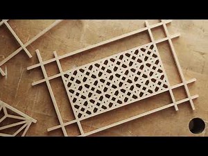 Tablesaw sled for kumiko patterns