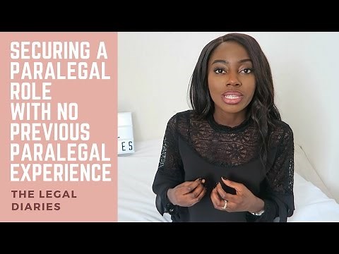 How I secured a paralegal role with no previous paralegal experience | The legal diaries