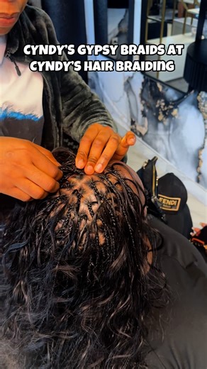THE BEST BRAIDERS IN THE DMV AREA on Instagram: "✨ Style your “CYNDY’S” Gypsy Braids just like Cyndy herself! ✨ This stunning gypsy look features our Body Wave hair texture for that flawless, full finish 💕💕 📍 Come in today and slay the Cyndy way! 📍 10601 Baltimore Ave, Beltsville, MD 🕕 Open Monday – Saturday | 6 AM – 7 PM Hair is INCLUDED in all services! Walk in today no need to book an appointment. #cyndyshairbraiding #africanhairbraiding #dmvbraider #dmvbraidingsalon #braids #dmvbraids #