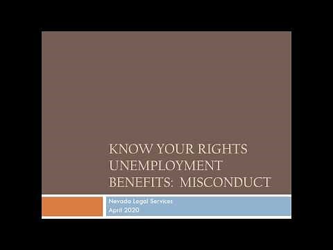 Unemployment Benefits: Misconduct