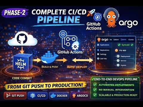 From Git Push to Production 🔥 CI/CD with GitHub Actions + ArgoCD