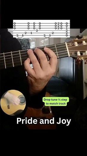 Pride and Joy SRV Guitar Lesson