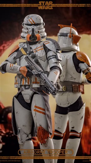 AVGS on Instagram: "【Star Wars: Episode III Revenge of the Sith™ 1/6th scale Airborne Trooper (212th Attack Battalion) Collectible Figure [Hot Toys Exclusive] 】 Deployed during the crucial Battle of Utapau in Star Wars: Episode III – Revenge of the Sith, the Airborne Troopers were elite clone paratroopers serving under Commander Cody’s 212th Attack Battalion. Equipped for high-altitude drops and close-quarters combat, these specialized soldiers played an important role in the execution of Order