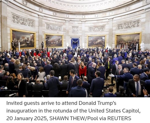 Donald Trump's Inauguration (Live Updates) - Video - Foreign Affairs - Nairaland