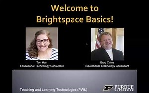 August 14, 2023: Brightspace Basics