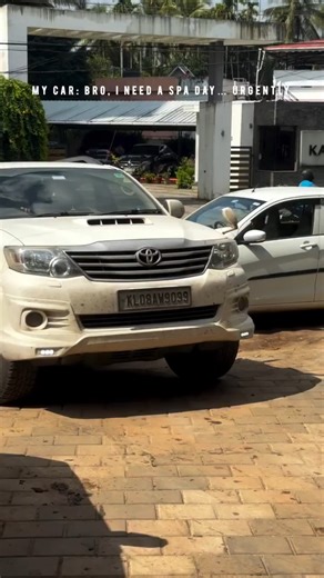 toyota fortuner washing