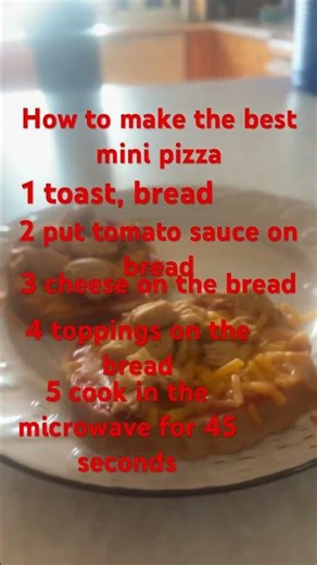 How to make the best mini pizza