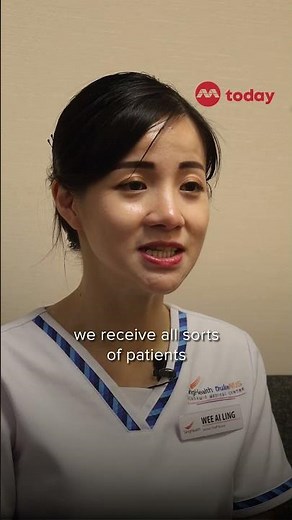 The community nurse ensuring patients' care after they leave hospital