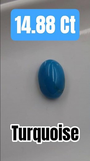 14.88 Ct Turquoise 💎 Natural Blue Gemstone