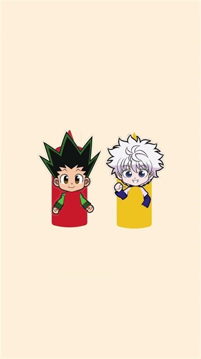 This is how I envision Gon talking to Killua when he has dreams about them 🥹 #hxh #gacha #anime