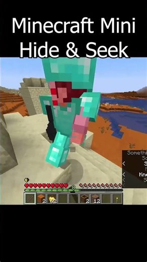 Beating Minecraft Tiny Hide And Seek! #minecraft #dream