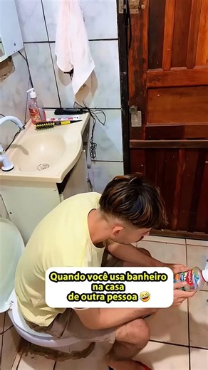 TÁ SEM ÁGUA (O PURO SUFOCO) 🚽🤫😂