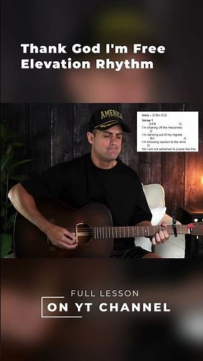 Thank God I'm Free (verse 1) How To Play #guitartutorial #worshipmusic #guitarlesson