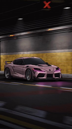 Stunning Suora animation work special made for owner @clksupra Thanks for the support 🫱🏼‍🫲🏽 [ Wangan Tunnel 湾岸の隧道 ] - Vertical version with Cinematic view #toyota #supra #mk5 #toyotasupra #supramk5 #a90supra #a90 #supraculture #suprafactory #stancenation #carmodification #carculture #carlifestyle #jdm #drift #stance #static #lowered #bagged #slammed #nightdrive #wallpaper #livewallpaper #wanganmidnight #retrowave #initialD #initialclip | Initial Clip