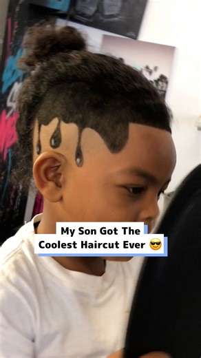 My Son Got A Drip Drop Haircut 👏 😎 | Kidspiration