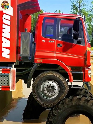 MudRunner Gameplay | Dangerous Mud Road Truck Challenge 🚚🌧️ #mudrunner #truckgame