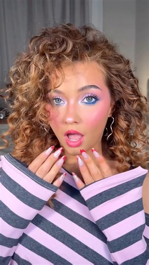 C H L O E on Instagram: "I would have thrived in the 80’s 🎬 Products - @markhillhair hair tool @rarebeauty illuminating primer @charlottetilbury beautiful skin foundation @anastasiabeverlyhills magic touch concealer @elfcosmeticsuk liquid camo blush / comin in hot pink @hauslabs radiant highlighter balm / glassy opal @charlottetilbury airbrush flawless setting powder / fair 1 @urbandecayuki Face Bond Long-Lasting Blush / Wholehearted @nyxcosmetics_uk Buttermelt Highlighter - U Butta Werk @bperf