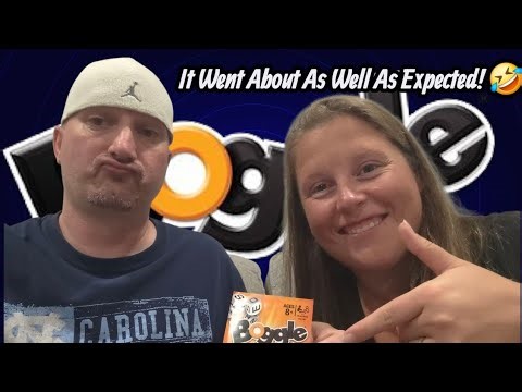 Game Night Couple ▶️ Plays Boggle, It Went About As Well As Expected! 🤣
