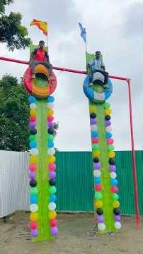 Argentina VS Spain Who Can Pop the Balloons the Fastest?