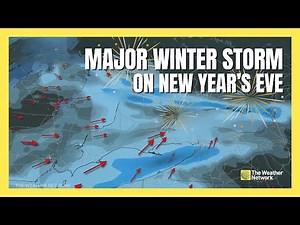 Snow to Impact New Year's Eve Travel | #forecast