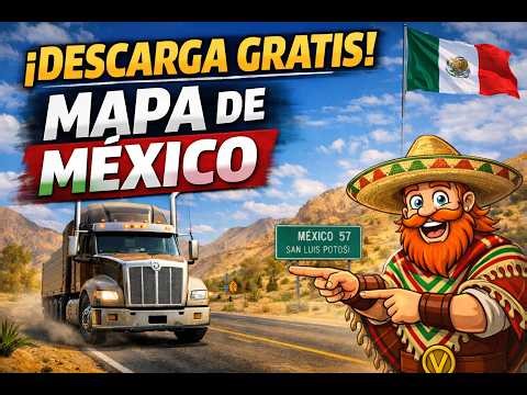 📌🇲🇽 How to Install the FREE MEXICO MAP on ATS | Step-by-Step Tutorial 🚛🗺️