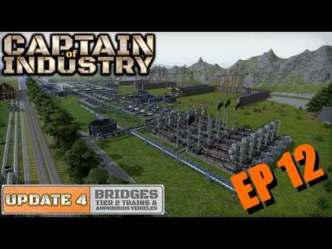 NEW BIG PROJECT | MEGA Concrete Factory | UPDATE 4 | Captain of Industry | EP 12