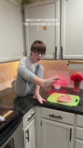 We got this recipe from @Mississippi Kween-Caroliiiine it was seriously so delish! #boymom #disabilityawareness #limbdifference #adapt #cooking