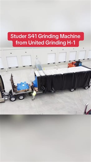 Studer S41 Grinding Machine from United Grinding H-1 #machining #cnc #engineering #precision #titansofcnc