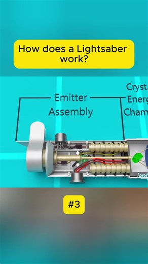 How does a Lightsaber work#Lightsaber#StarWars#SciFiExplained#HowItWorks#3