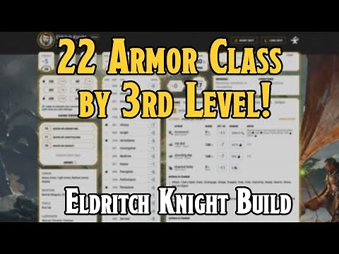 Building an Eldritch Knight in D&D 5e