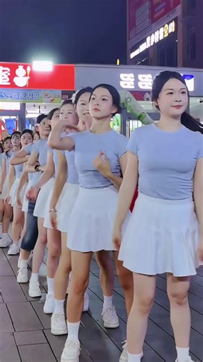 Street Shuffle Dance by a Beautiful Girl