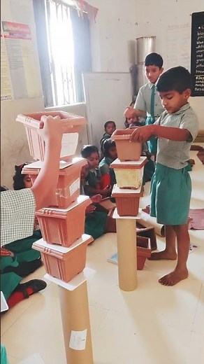 Build a tower quickly😂👈