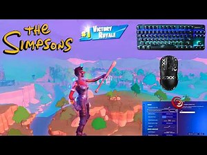 BEST Keyboard and Mouse SETTINGS + 800 DPI Sensitivity (Fortnite Chapter 7)