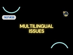 #28 || Multilingual Issues || Syntax Analysis || NLP || #nlp #jntuh