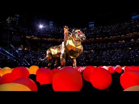 Katy Perry Roar Intro Lion 2015 HD Super Bowl