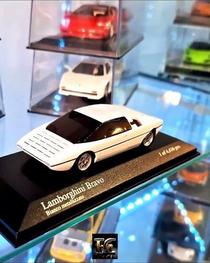 Lamborghini’s Forgotten Supercar – The 1974 Bravo in 1/43 by Minichamps!