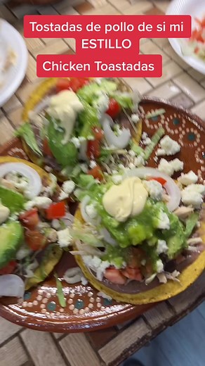 Chicken Tostadas Recipe - Mama and Kate Kitchen