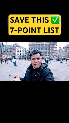 Amsterdam Booking Checklist ✅ 7 Things to SAVE Money & Avoid Scams 😳