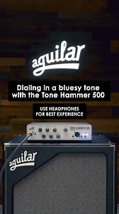 2.5K views · 42 reactions | The Tone Hammer’s drive control offers a warm, pillowy tube-like sound that’s perfect for throwback bass tones like blues, rock, and soul! Paired with the round, fat tone of our SL 1x15” cabinet impulse response, you’ve got yourself a fantastic old school bass sound for your in-ear mix or recordings! #aguilaramp | Aguilar Amplification | Facebook