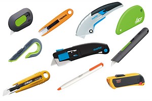 工具販売員おすすめ『セーフティーカッター』10選。箱の中身も指も傷つけない安全使用のカッターナイフ。 - ijyaku-life