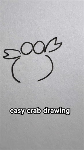 #easy #crab #drawing #art #sketch #shorts