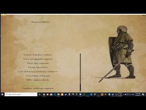Boosting Reputation and Renown Cheat (AWOIAF warband cheat)