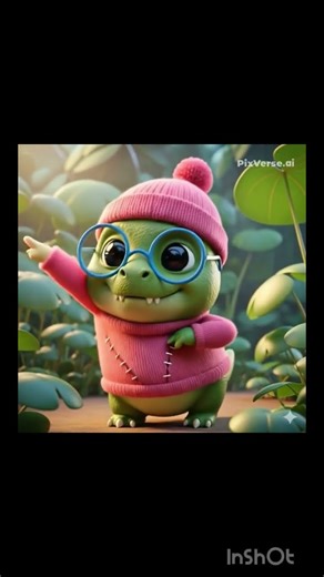 Tiny Croc, Big Dance Moves!”