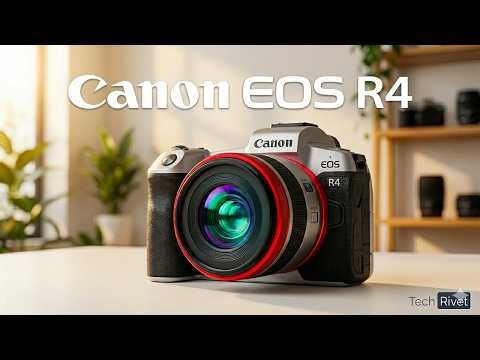 Canon EOS R4 LEAKS: 80MP Stacked Sensor & 8K 60fps! Best Professional Camera 2026?
