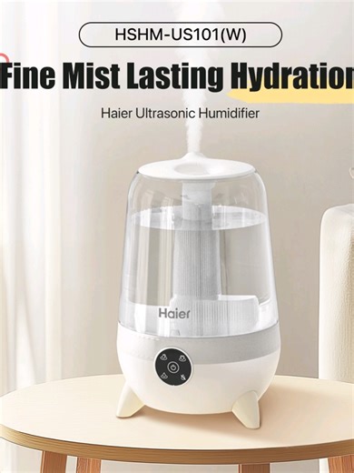 HAIER UlraSonic Humidifier link sa yellow basket! #affiliatemarketing #beginner