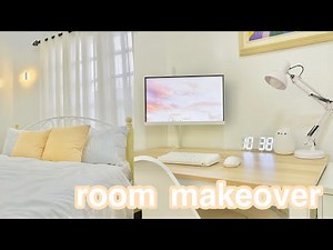 Aesthetic Bedroom Makeover (minimalist + Korean-inspired) | Shopee room decor haul 🌸