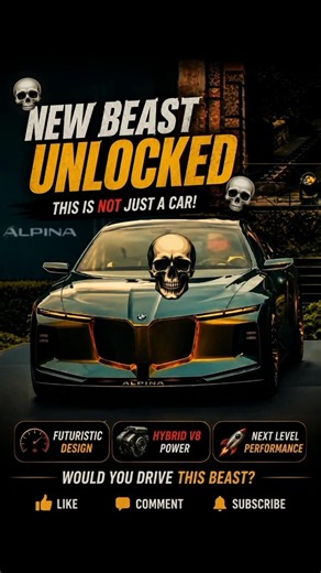 💀 New Beast Unlocked! 🔥 Futuristic BMW Alpina Looks Insane 😱