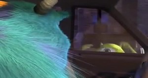 El nuevo coche de Mike Corto Pixar